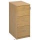 Infinite Lockable Wooden Filing Cabinet - 45KG Capacity Per Draw